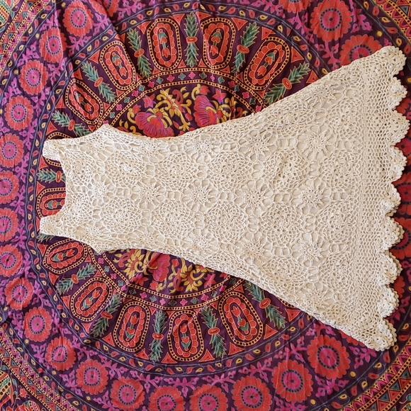 Vintage 70s one of a kind crochet dress - Picture 12 of 16